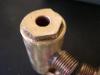 Manual fill valve.