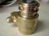 Brass body all cleaned up like new.