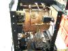 The boiler nickel plating cam eoff as a result of the acid bath.  
