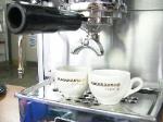 A good distance for espresso pours.  